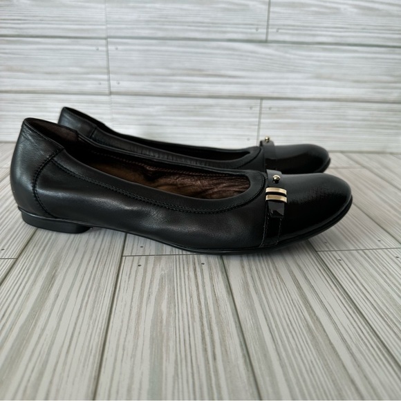 Agl Shoes - AGL Attilio Giusti Leombruni Womens Bella Patent Leather Ballet Flats